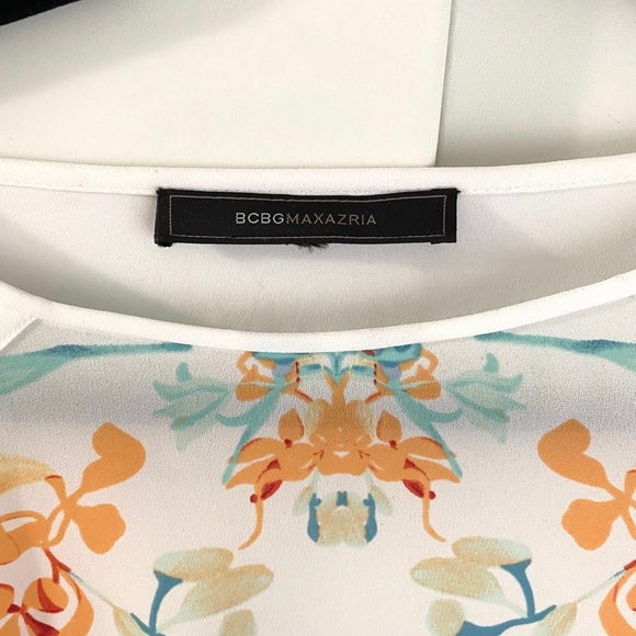 Floral High-Low Tunic/Blouse - Picture 2 of 6